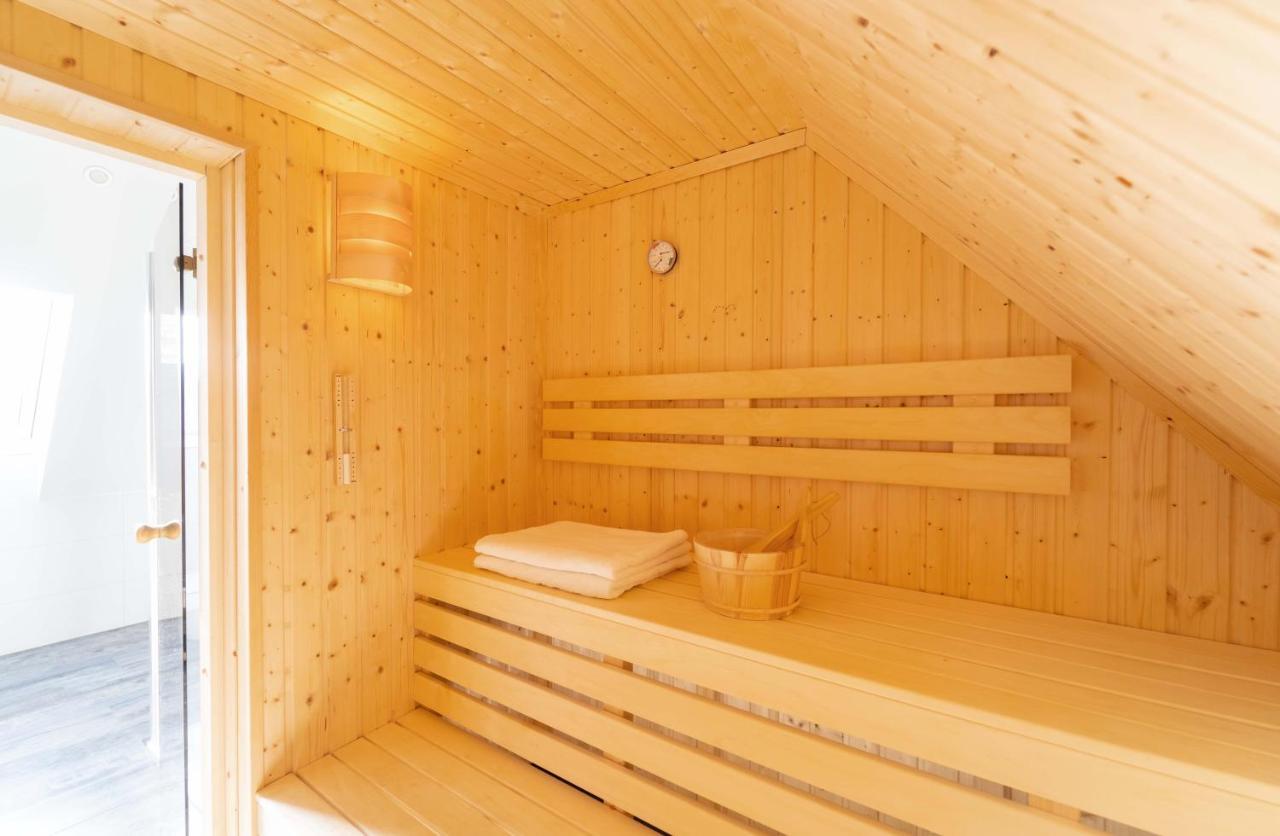 Ferienhaus Seeblick Am Harkebruegger See Mit Sauna Und Kamin Barssel  المظهر الخارجي الصورة